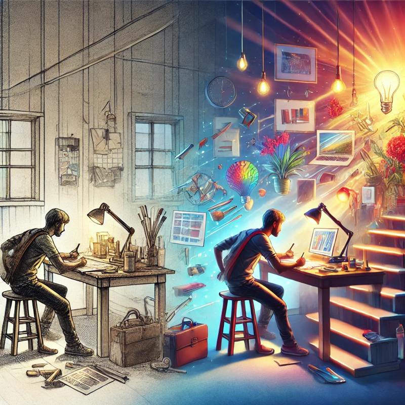 Don't wait for ideal conditions，start with what you have and iterate.不要等待理想的条件，从你所拥有的开始并进行迭代